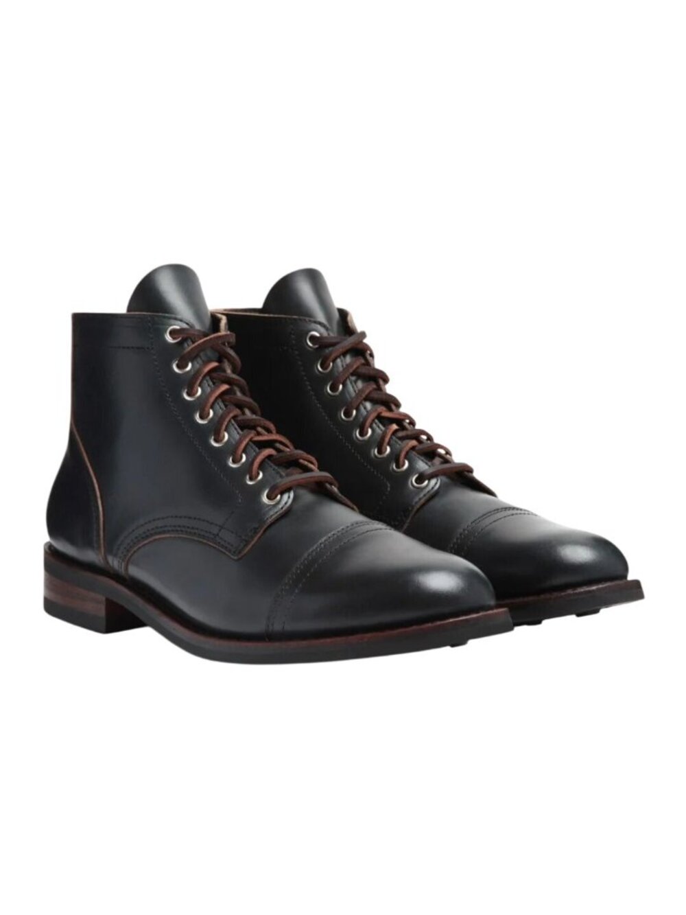 Thursday Boot Company The Vanguard Black Leather Lace Up Boots Size 7D